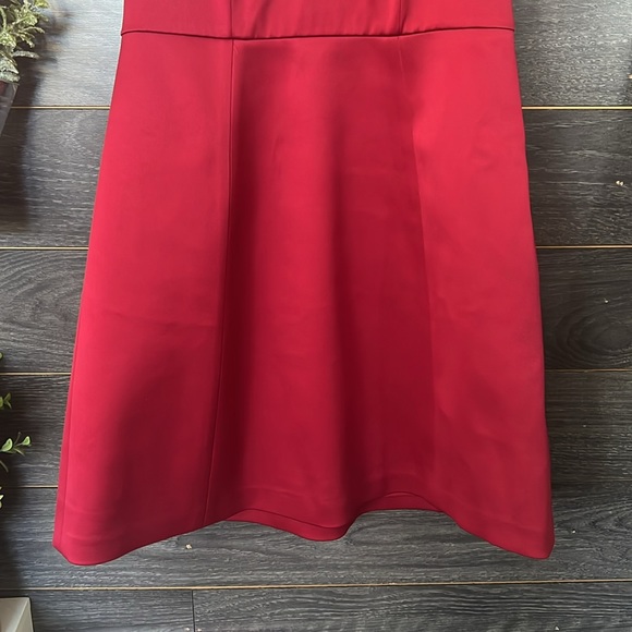 Express V Neck Satin Mini Cocktail Dress Sz 2 - Picture 4 of 9
